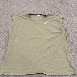 Gymshark Olive Green Tank Top